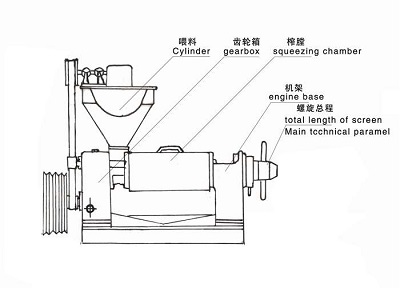 雙象榨油機(jī)結(jié)構(gòu) 雙象榨油機(jī)結(jié)構(gòu)